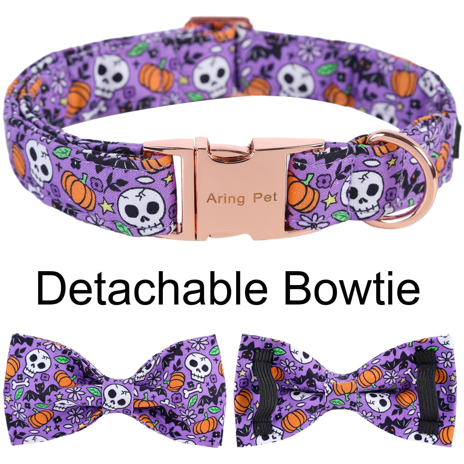 Aring pet collar ajustable: talla para perros pequenos a grandes