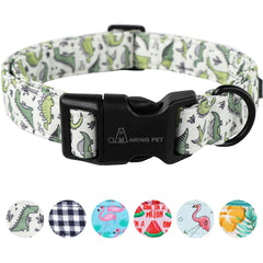 collar dinosaurio aring pet para perro pequeño, cómodo y ligero para uso diario.