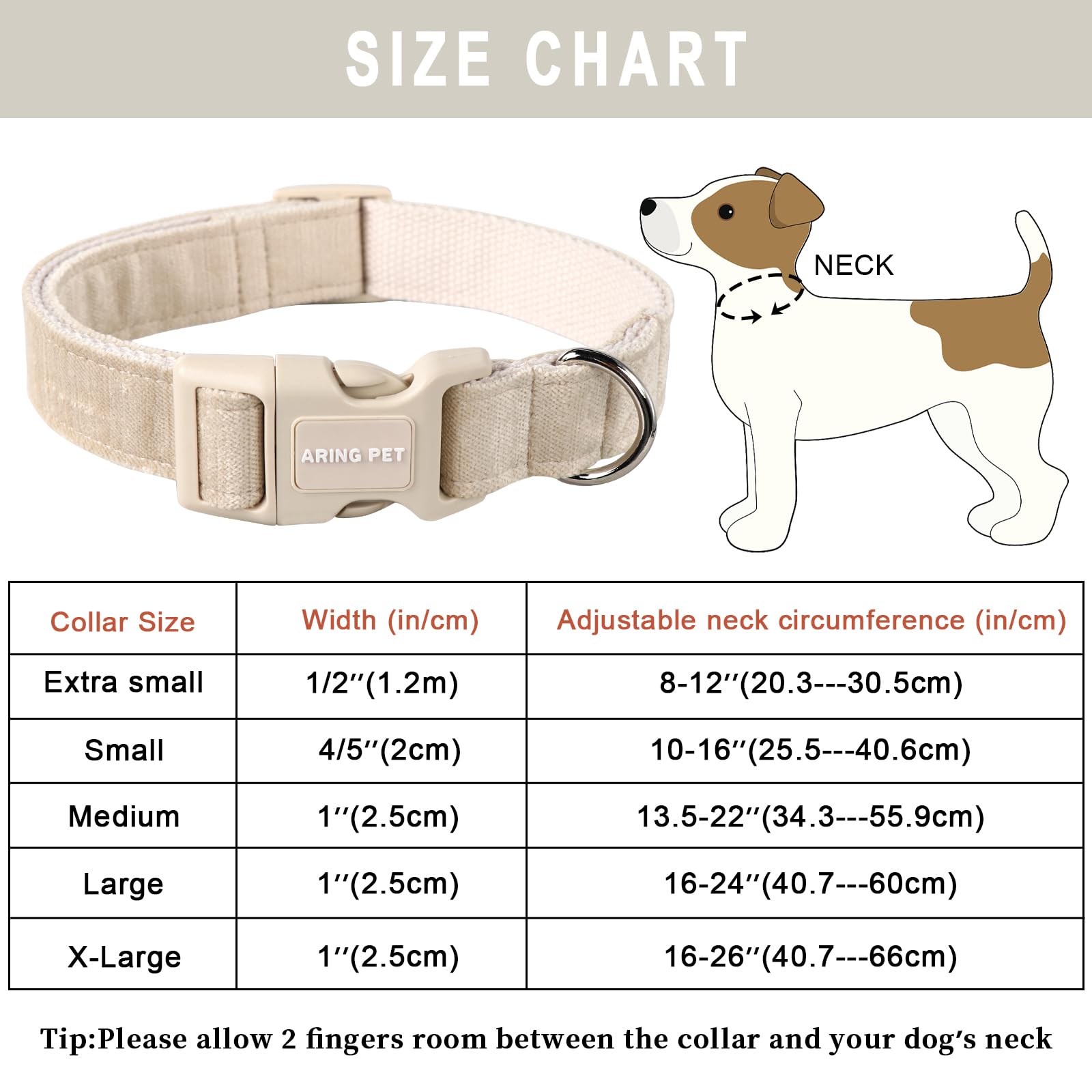 Collar ARING PET diseño diario, ideal para uso cotidiano y fotos.