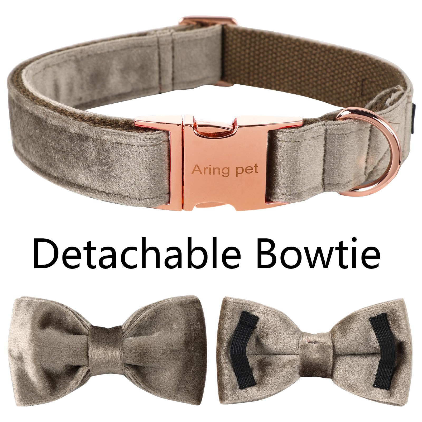 Aring Pet collar envuelto-regalo en caja elegante para regalo.