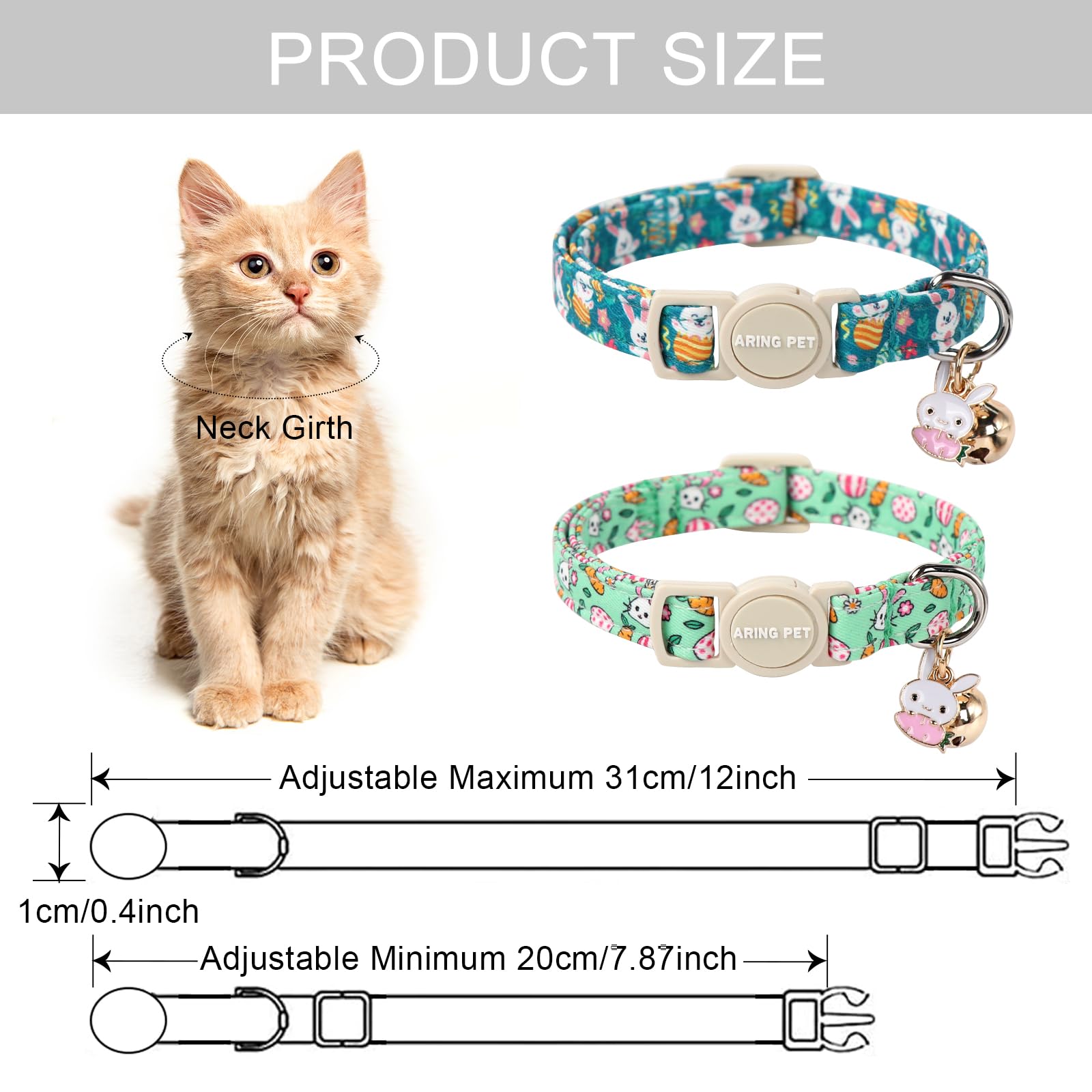 Diseños divertidos y colores brillantes para gatos de Aring Pet.