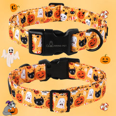 Collar Aring Pet con hebilla plástica duradera, diseño fácil de ajustar.