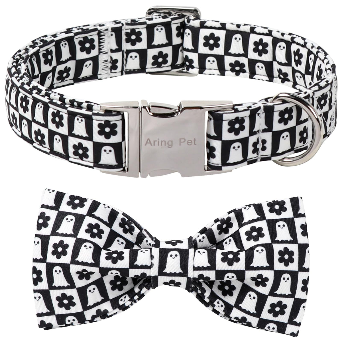 Collar Aring Pet para perro con ajuste y lazo, ideal para salidas.
