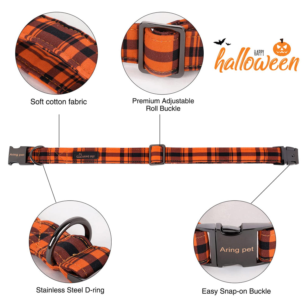 Aring Pet collar con hebilla de metal y ajuste seguro para mascotas
