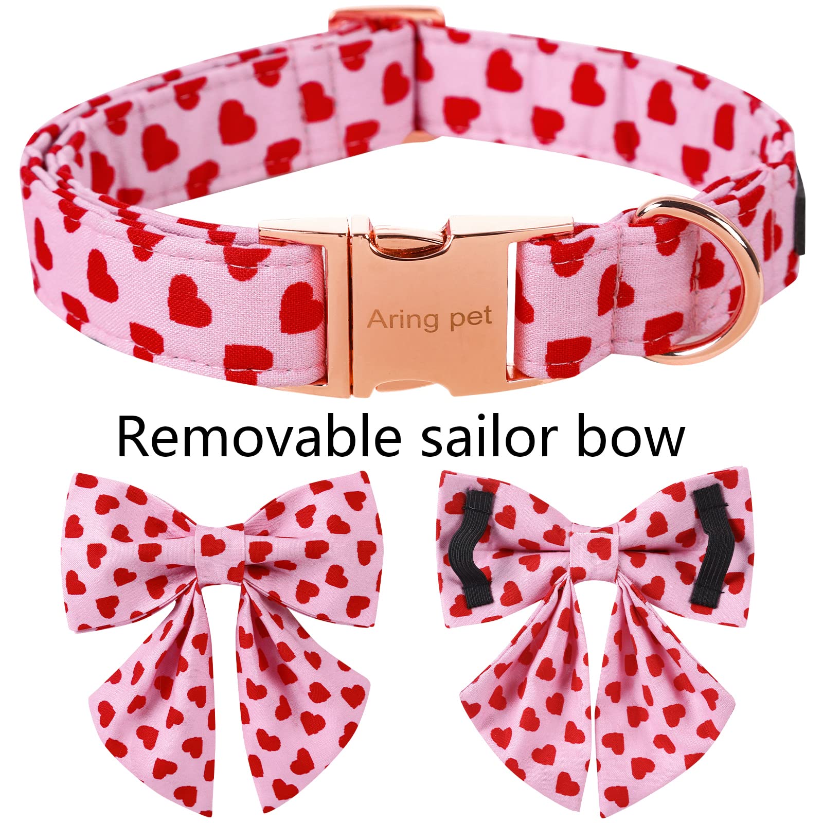 Algodón suave del collar Aring Pet, cómodo para la piel