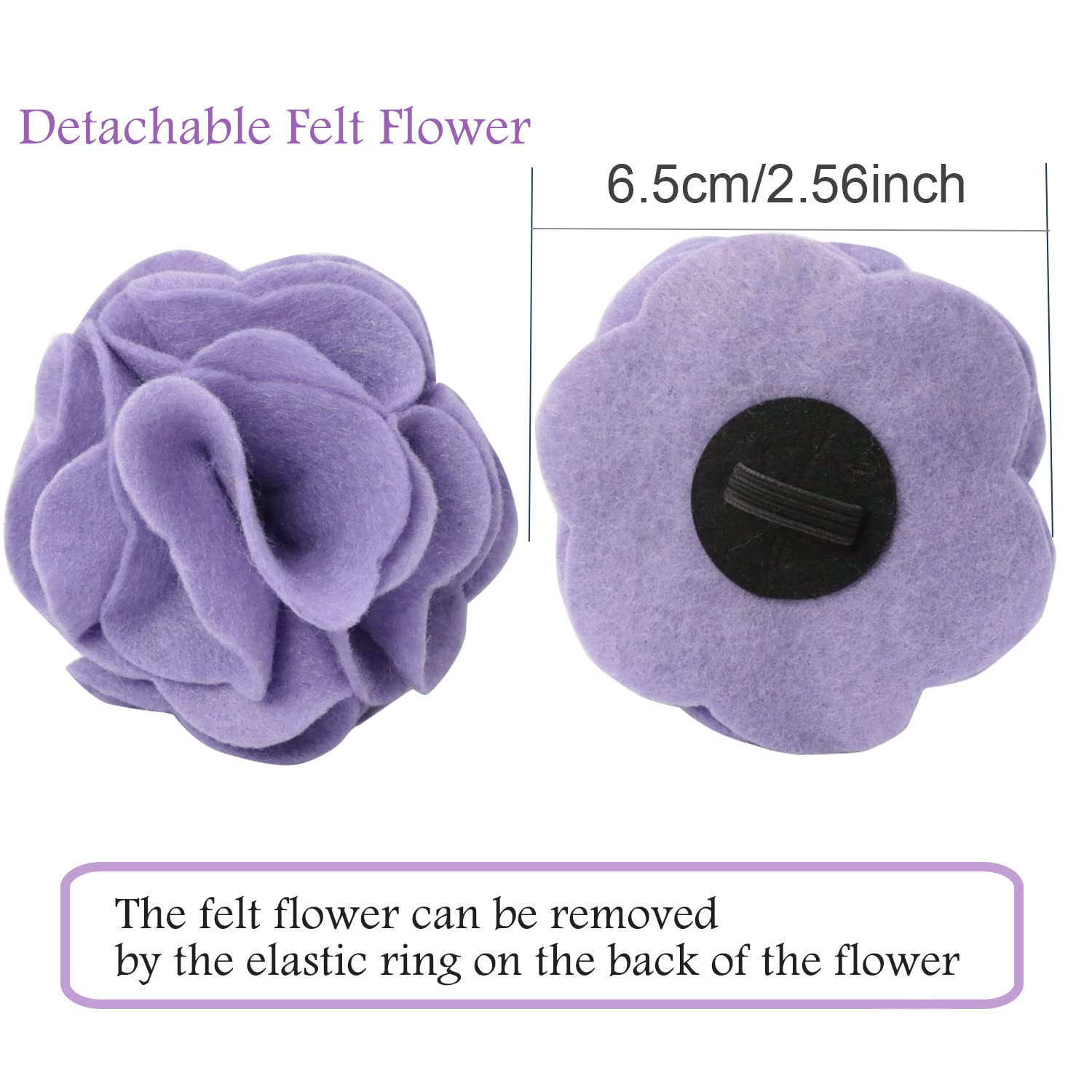 Aring Pet collar velvet morado, diseño cómodo para vestir a tu mascota.