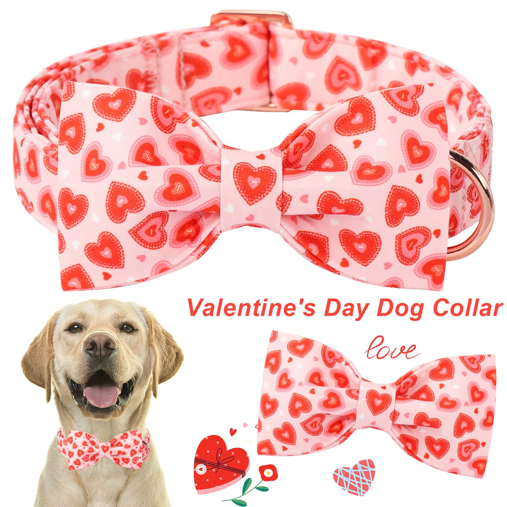 Collar Aring con corazón rojo, perfecto para celebraciones y salidas