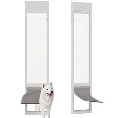 ARK DESIGN puerta corredera para perro con ajuste de altura y adaptabilidad de marco