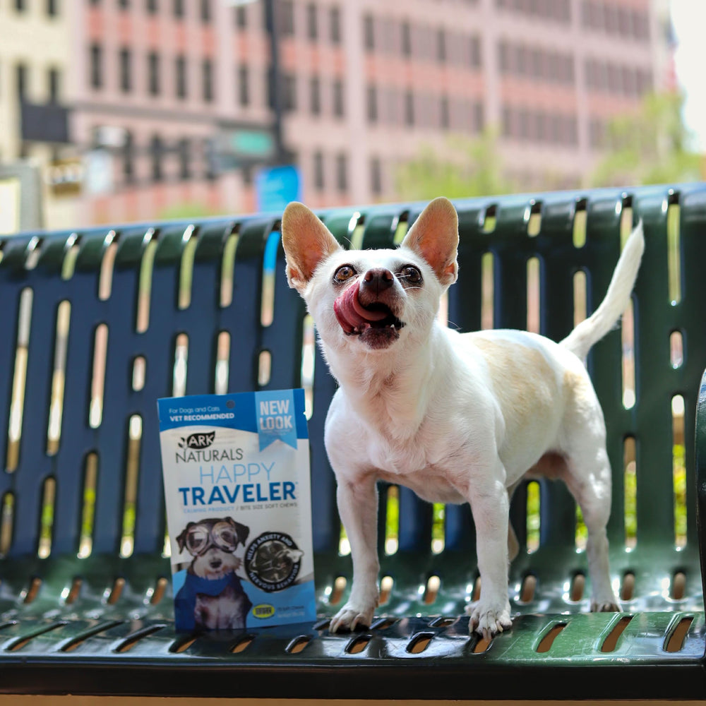 ARK NATURALS Happy Traveler, dos unidades, ideales para salidas y desplazamientos de mascotas.