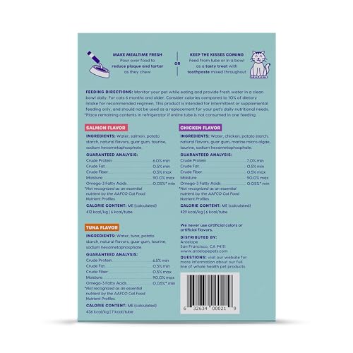 ARK NATURALS Kiss Me-Ow gato lamiendo tubo como snack