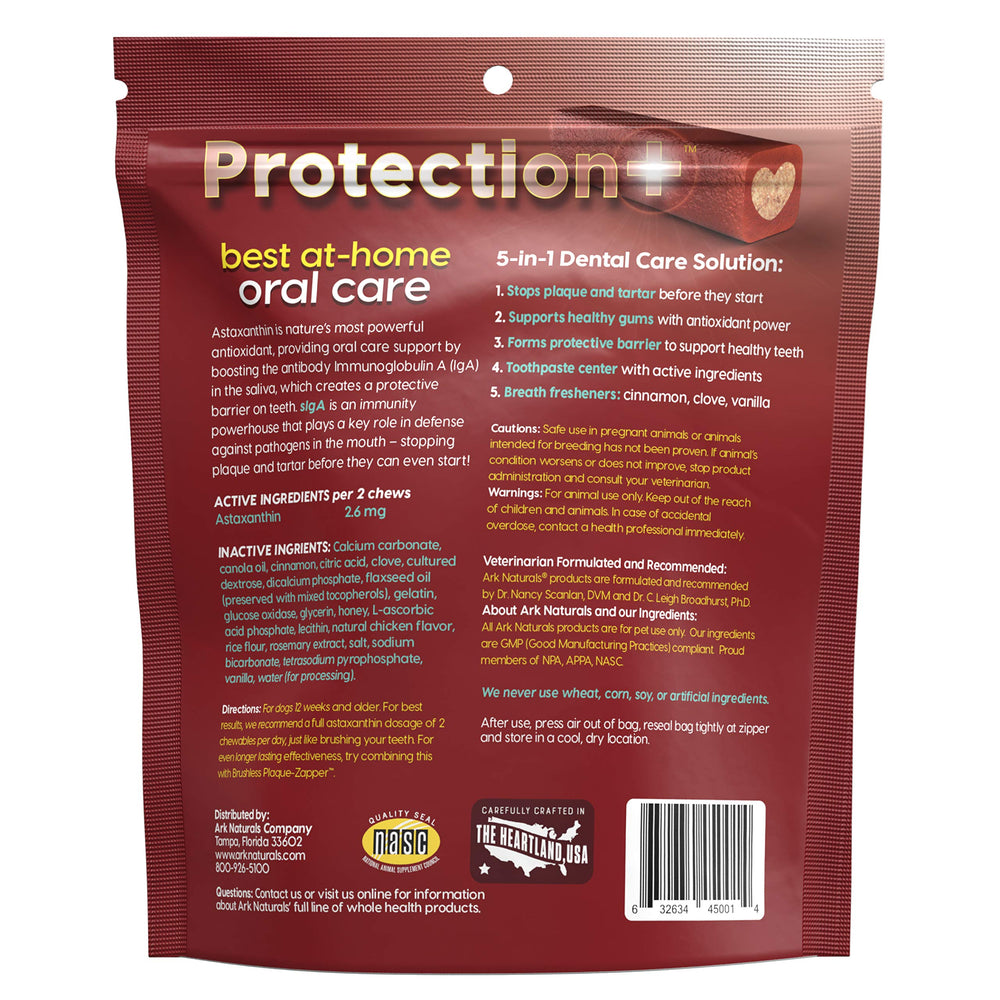 ARK Naturals Protection Plus, masticación dental que crea barrera protectora