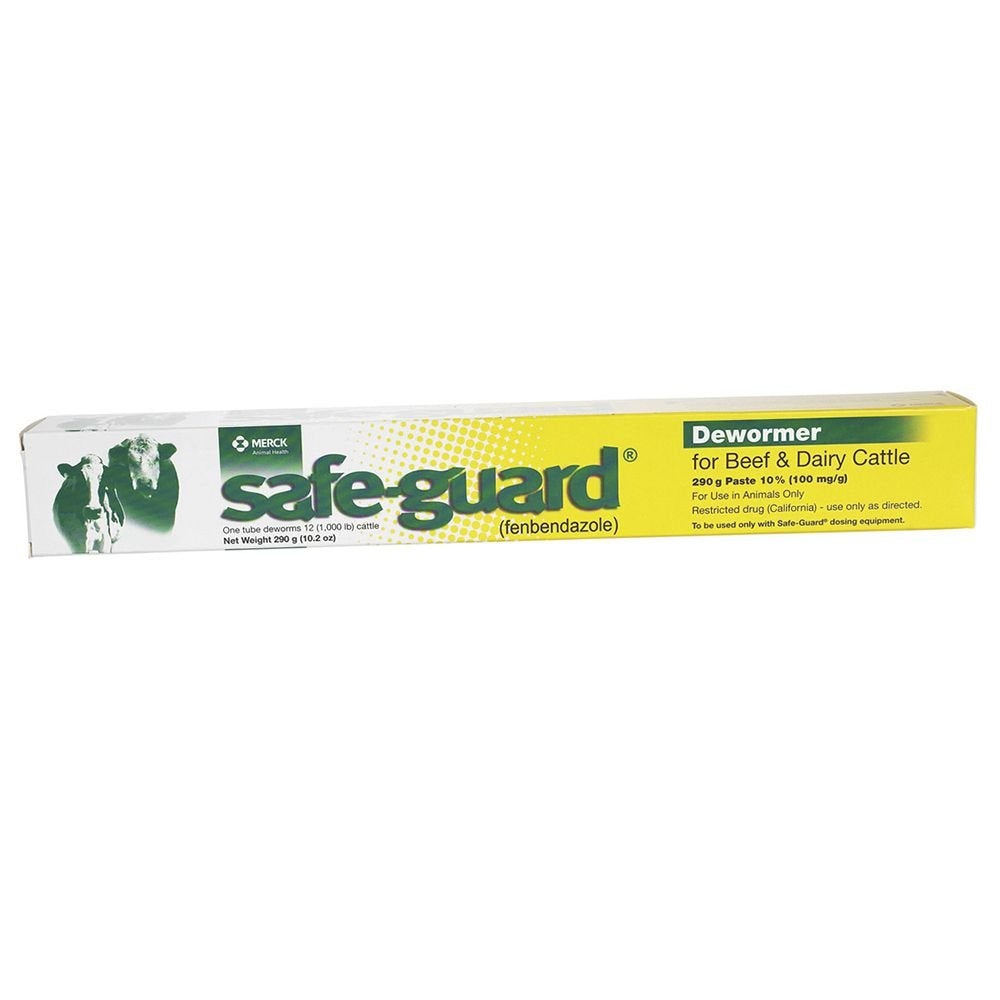 ArkiFACE Safeguard en tubo para bovinos, desparasitación eficaz para vacas de carne y leche.