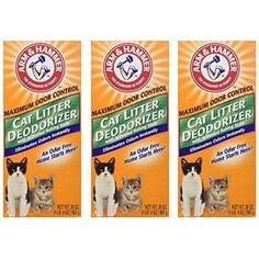 Arm & Hammer aplicación diaria en arena de gato para frescura continua.