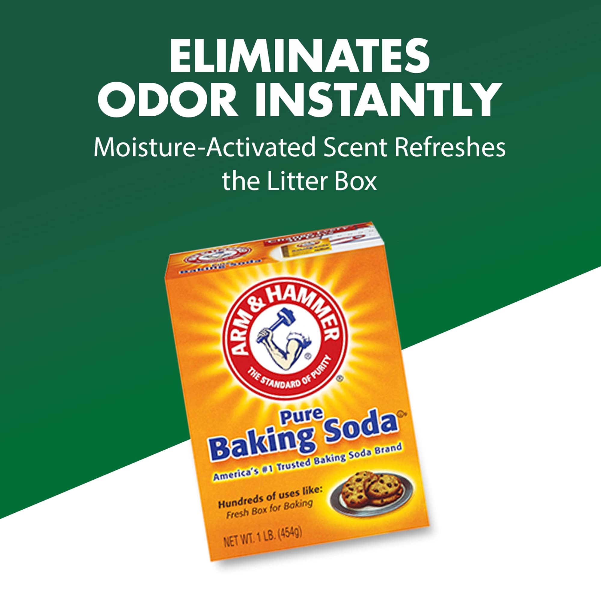 Arm & Hammer control de olor por 9 días mantiene la arena fresca
