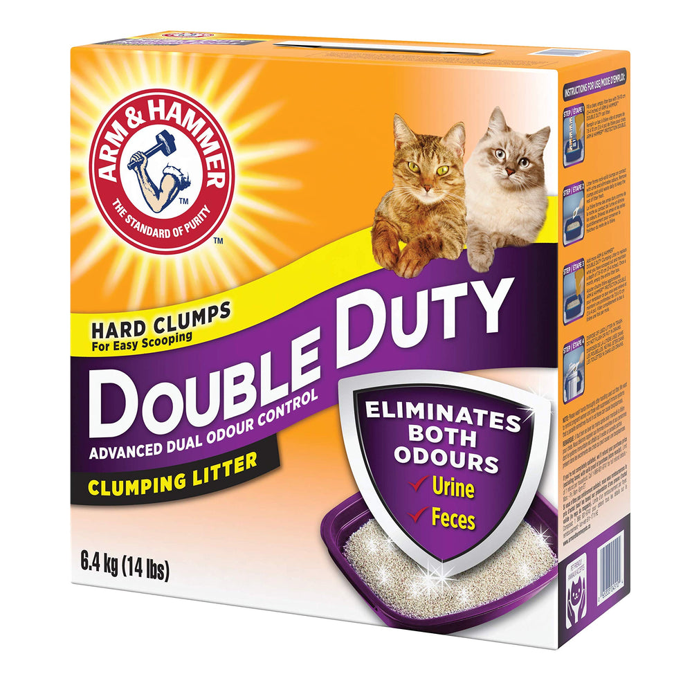 Arm & Hammer arena para gatos elimina olores al contacto para un ambiente más fresco.
