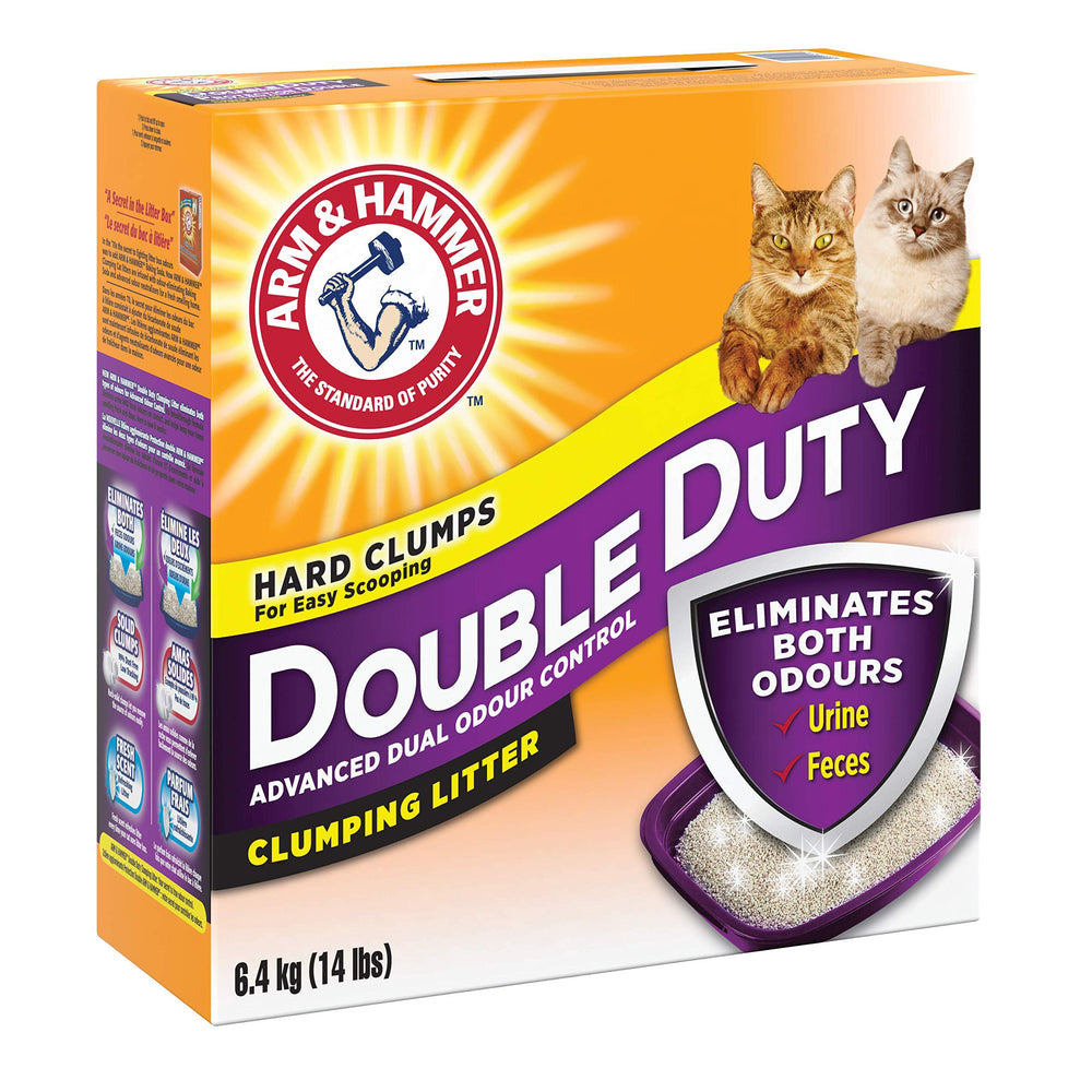 Arm & Hammer arena para gatos con grumos fuertes para retirar residuos fácilmente.