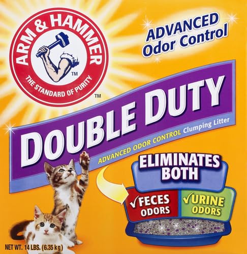Arm & Hammer Doble Uso Arena para Gatos, control de olores en la caja de arena para gatos.