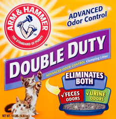 Arm & Hammer Doble Uso Arena para Gatos, control de olores en la caja de arena para gatos.