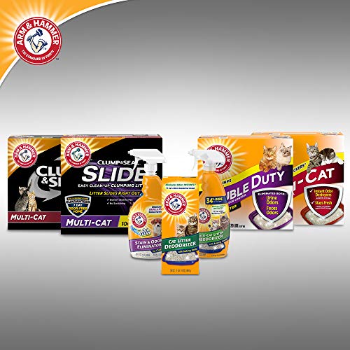 Arm & Hammer Super Scoop, arenero limpio entre usos gracias al control de olores.