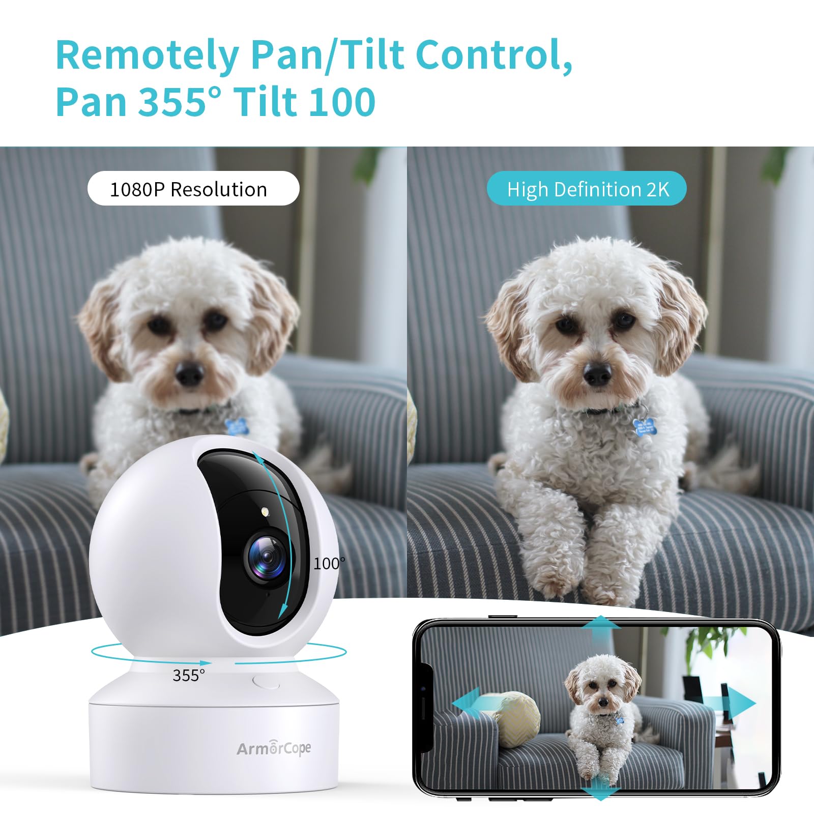 Armorcope audio bidireccional para hablar con tu mascota desde la app