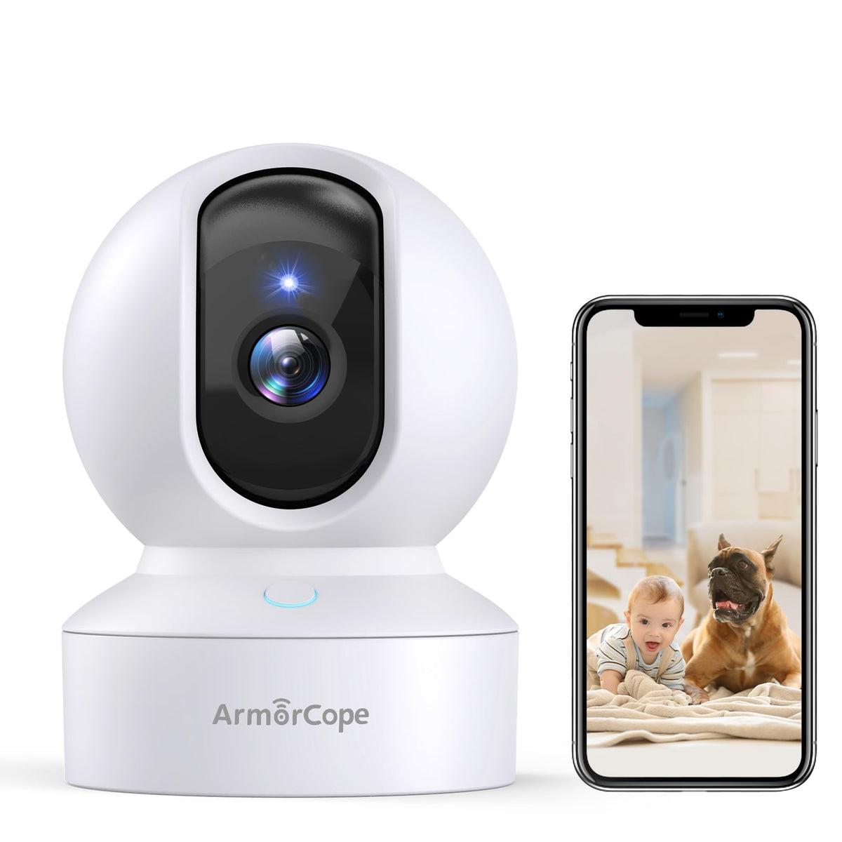 Armorcope cámara para mascotas con visión nocturna MagivPix para ver de noche