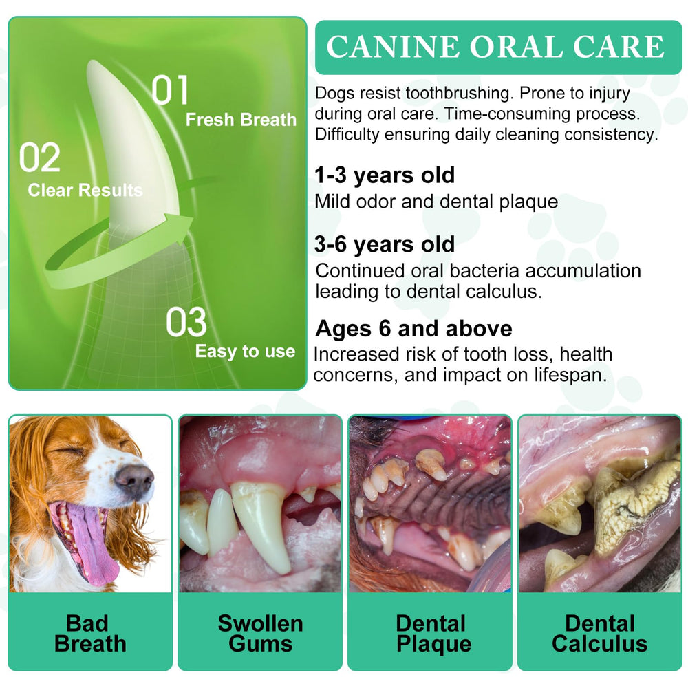 ARMOYA Polvo Dental para Perros, ideal para cuidado diario sin cepillado.