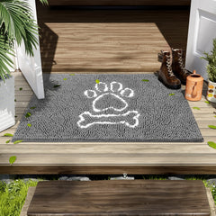 Alfombra arogan antideslizante con TPR para seguridad en pisos.