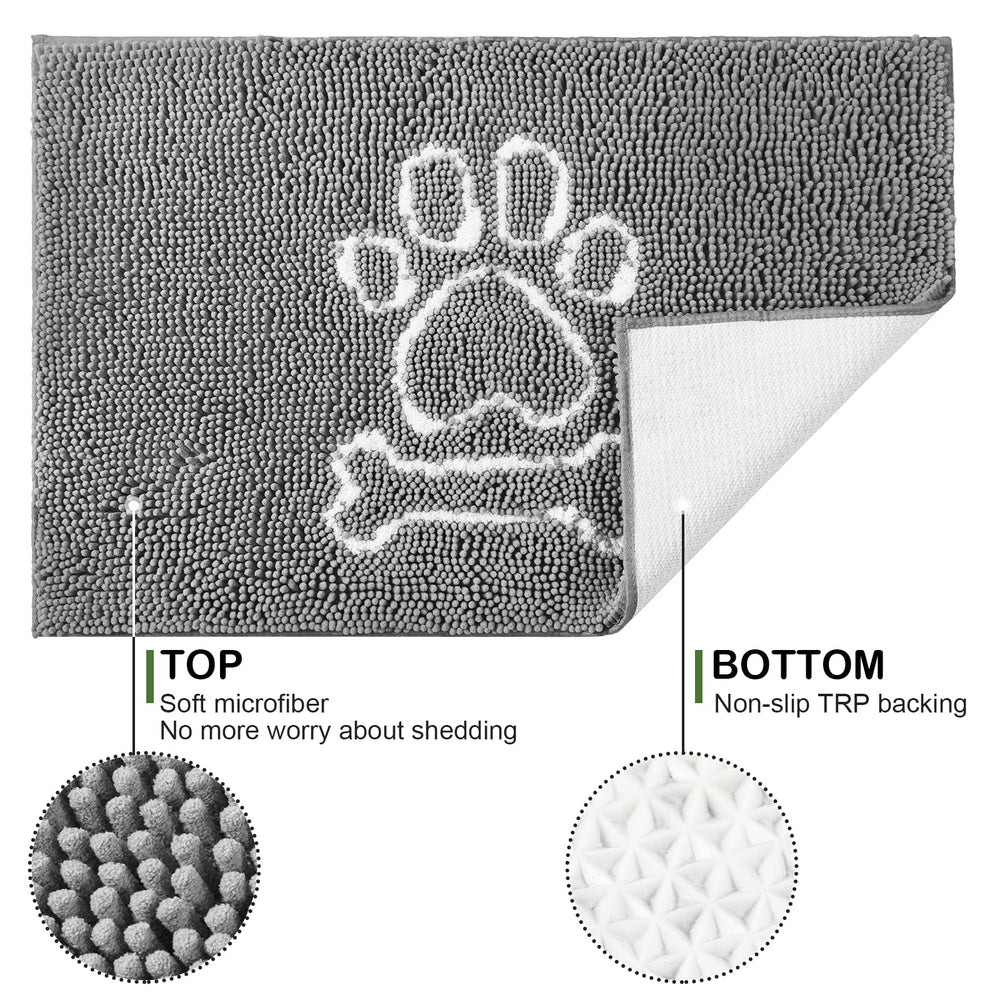 Alfombra arogan lavable a máquina para limpieza fácil.