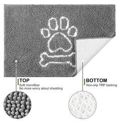 Alfombra arogan lavable a máquina para limpieza fácil.