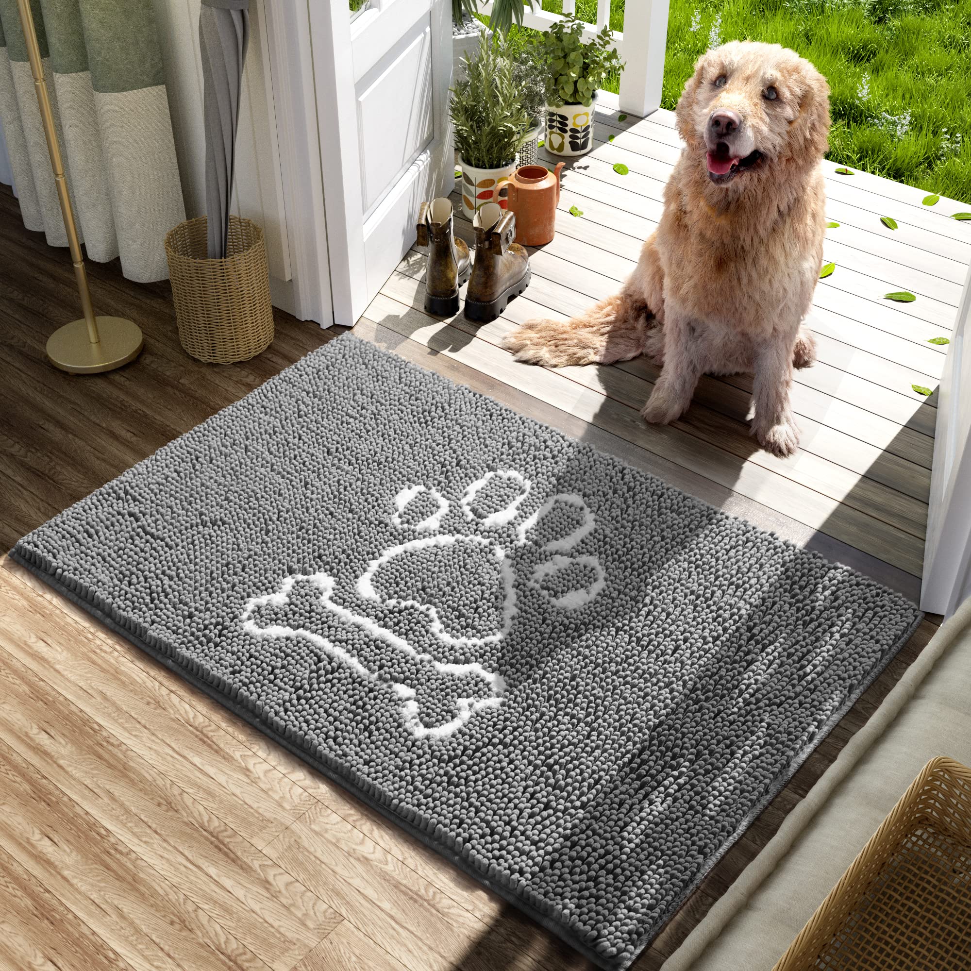 Alfombra arogan para zonas de entrada con alto tráfico.