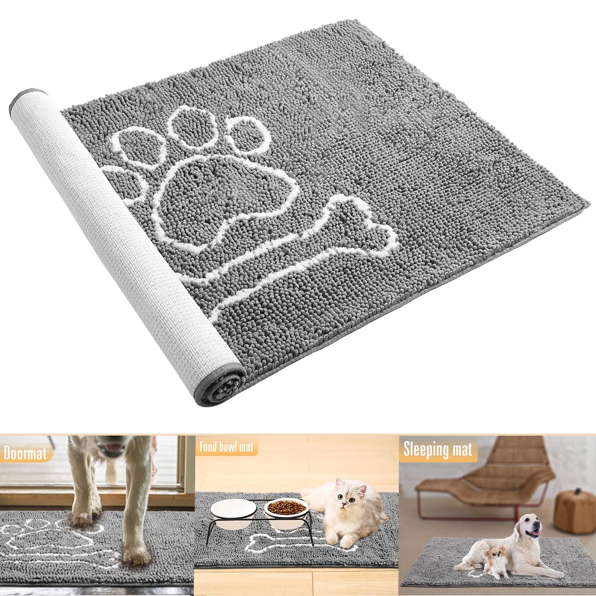 Alfombra arogan ideal para entradas, pasillos y garajes.