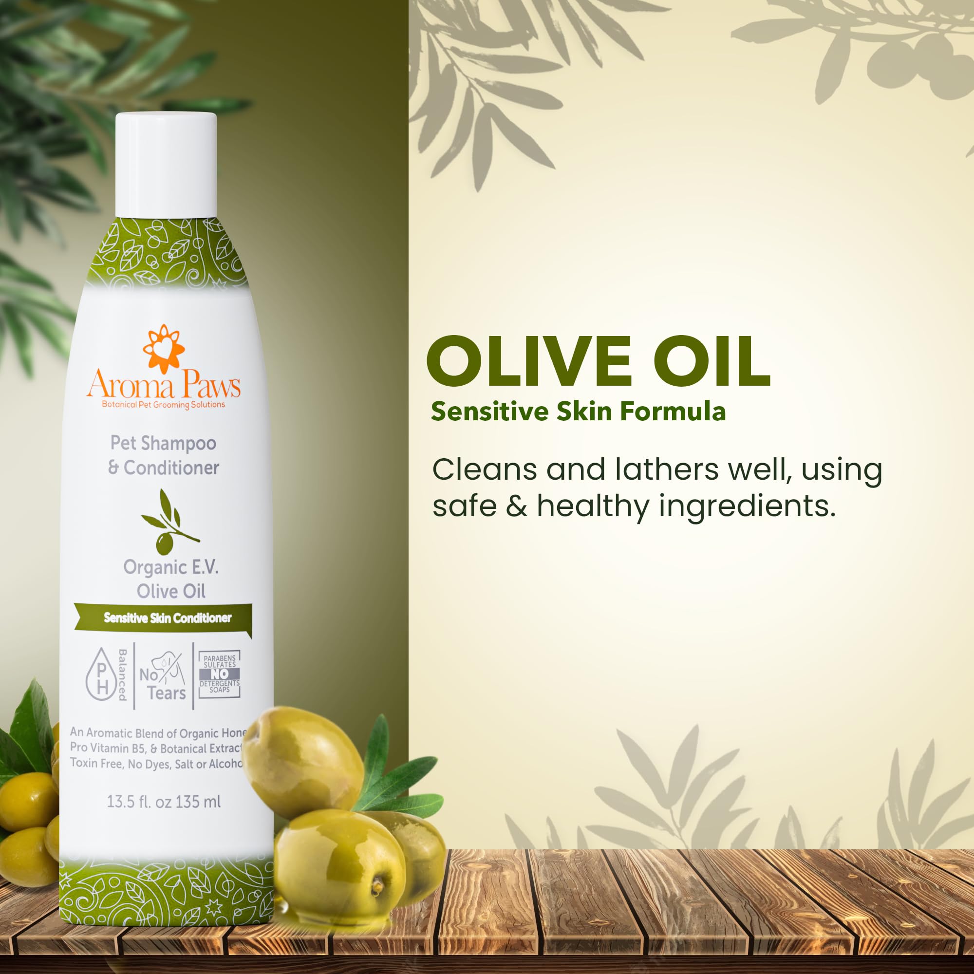 Aroma Paws hecho en EE.UU., control de calidad para mascotas.