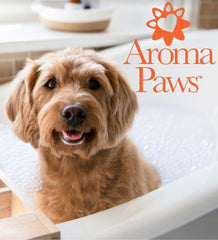 Aroma Paws contiene aceite de oliva orgánico para pelaje suave y piel cómoda.