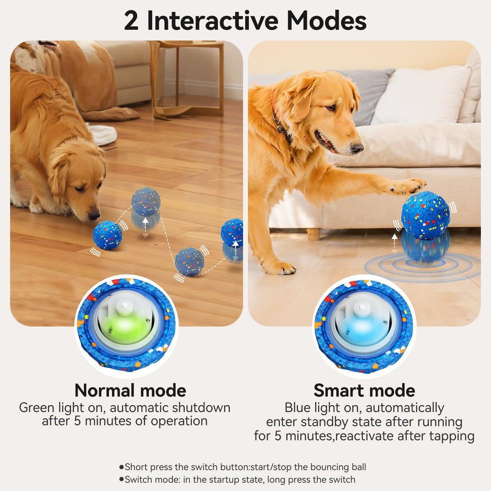 AronYada bola duradera de E-TPU, resistente a mordidas para perros de talla media y grande.