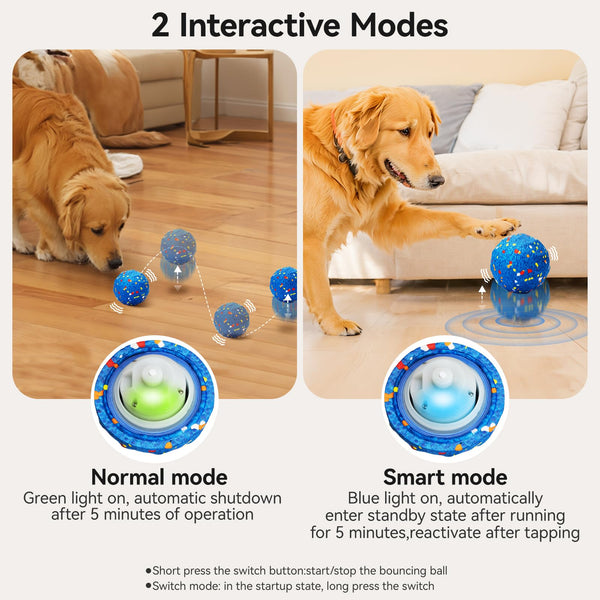 AronYada bola duradera de E-TPU, resistente a mordidas para perros de talla media y grande.
