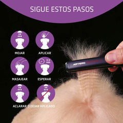 ARTERO Keratin Vital: aplicación del acondicionador, pelaje más manejable y enriquecido.