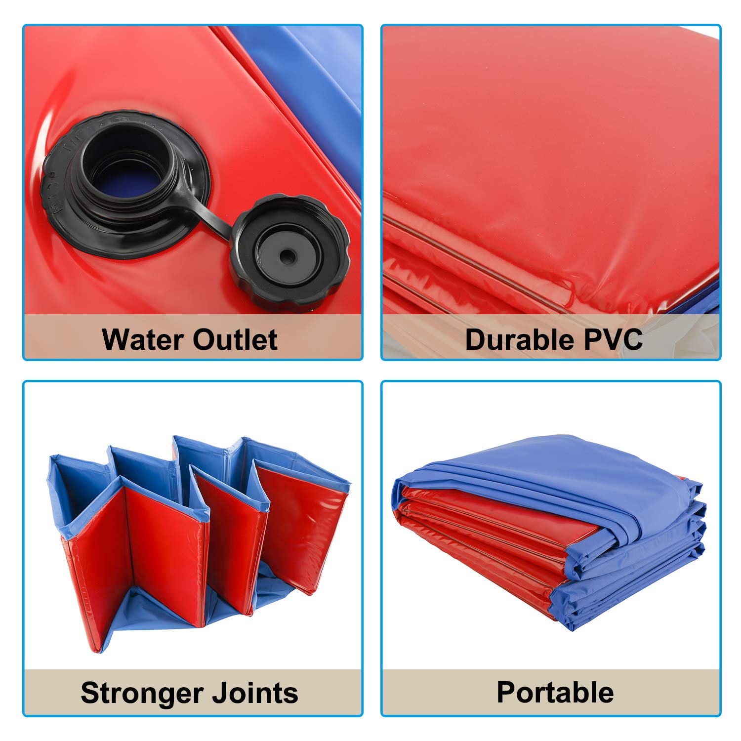 Artilife piscina plegable para perros, medidas 100x30 cm, uso versátil en interiores.