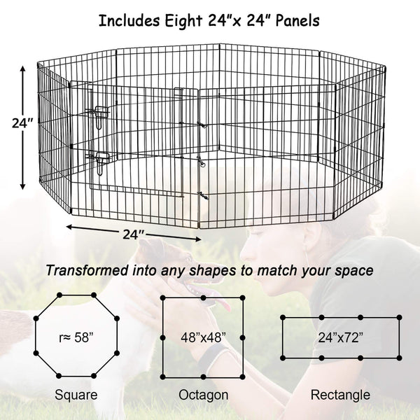 Artmalle cerca plegable para exterior protege y ofrece espacio seguro.