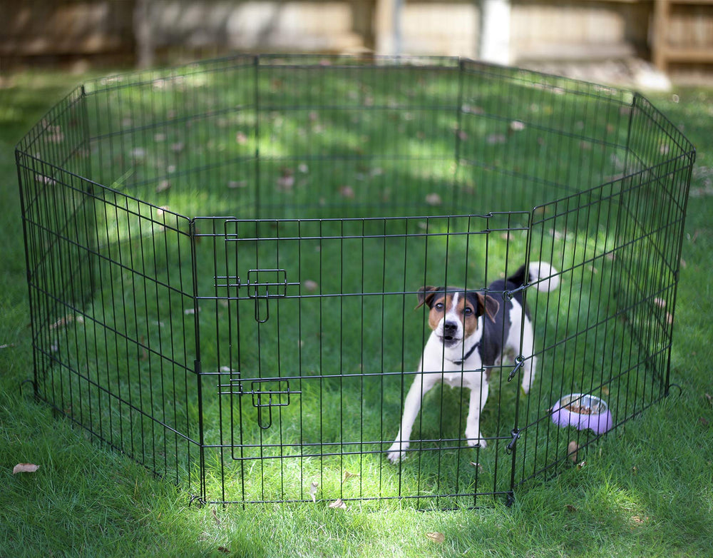 Artmeer Playpen para mascotas pequeñas, ideal para entrenamiento y descanso.