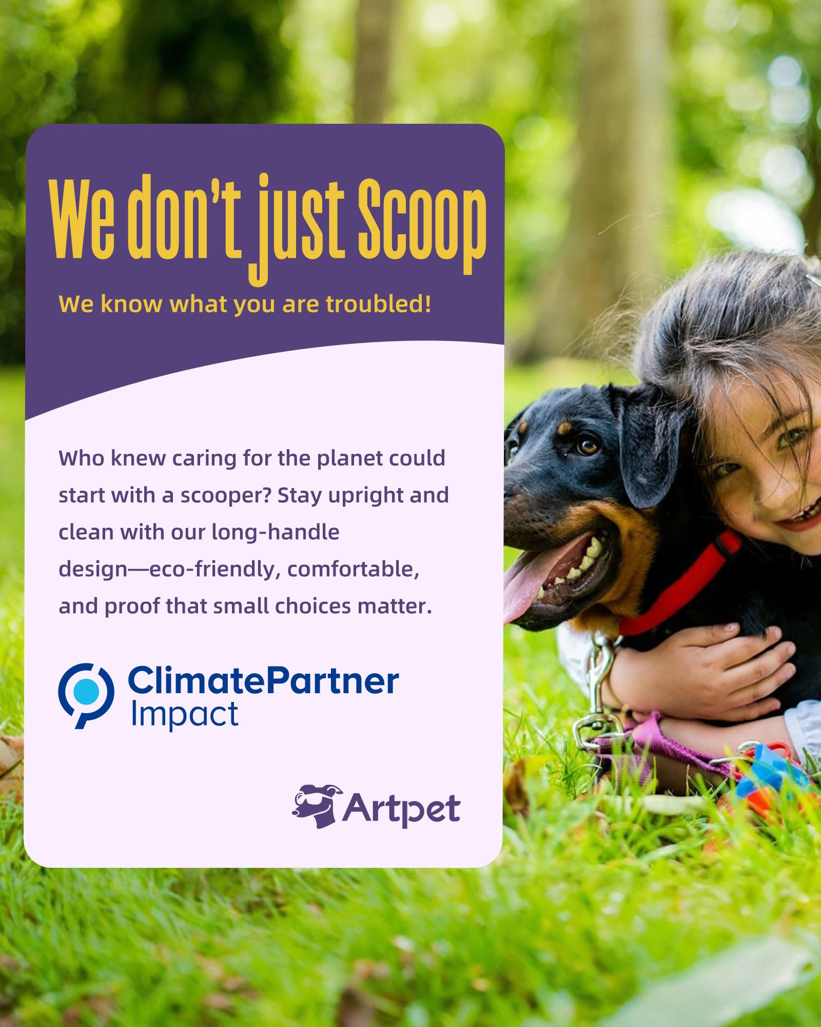 Artpet enjuague fácil para limpieza rápida tras cada uso.