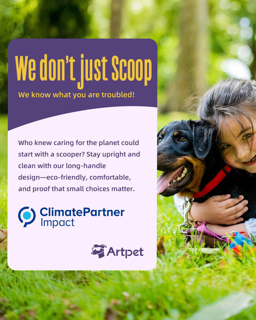 Artpet enjuague fácil para limpieza rápida tras cada uso.