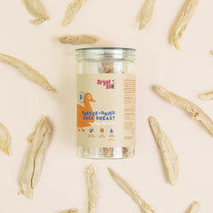 Arya Sit! snack de pato para estómagos sensibles.