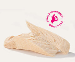 Arya Sit! pollo liofilizado sin granos, opción ligera para dietas equilibradas.