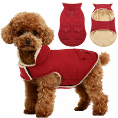 ASENKU abrigo impermeable para perros, vista general del diseño contra viento y lluvia.