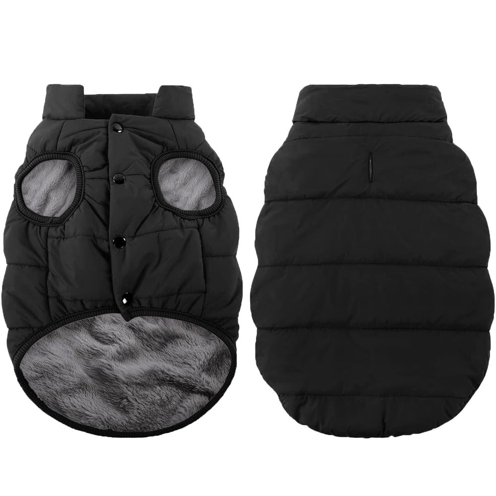 ASENKU abrigo para perro vista general, protección cálida para paseos invernales
