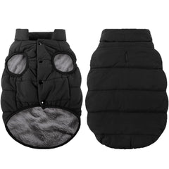 ASENKU abrigo para perro vista general, protección cálida para paseos invernales