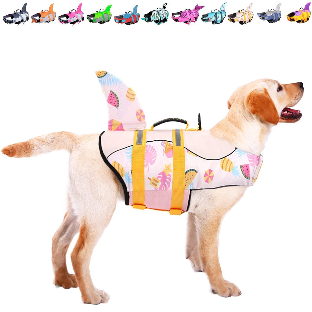 Chaleco ASENKU con diseño sirena para perro, soporta chapoteos seguros
