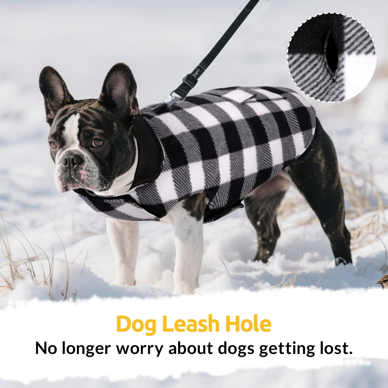 ASENKU forro polar suave, modelo reversible para looks variados.