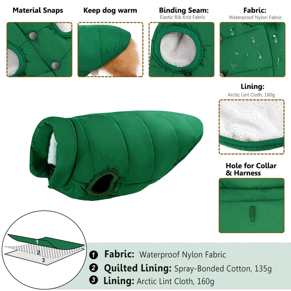 ASENKU interior forro polar doble para calor suave