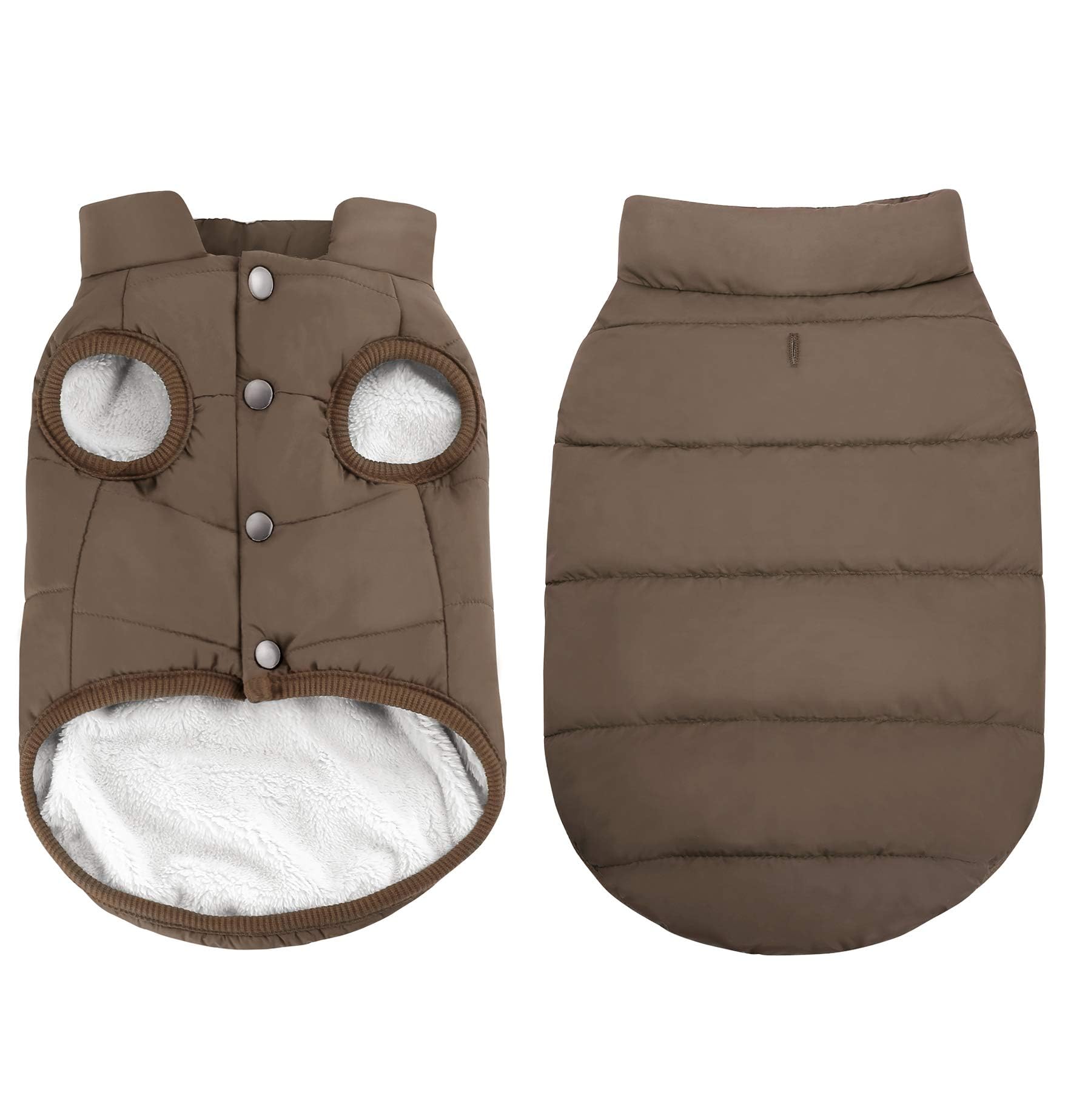 ASENKU abrigo de perro impermeable para días fríos y lluviosos.
